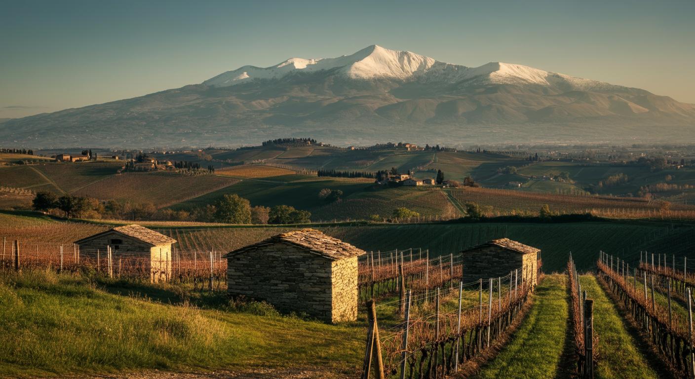 Vineyards in Abruzzo