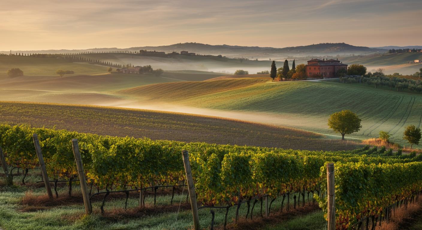 Vineyards in Emilia-Romagna