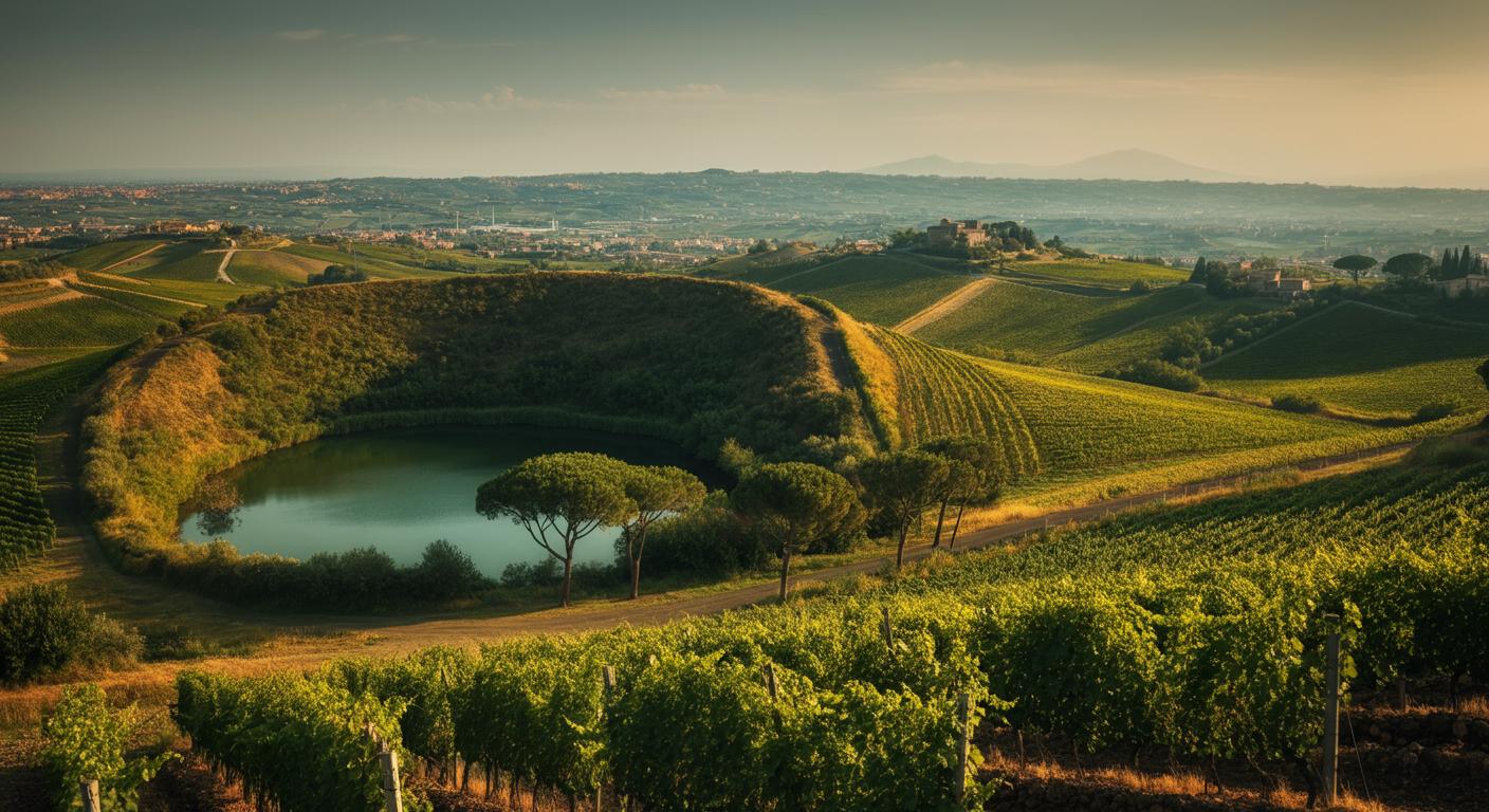 Vineyards in Lazio