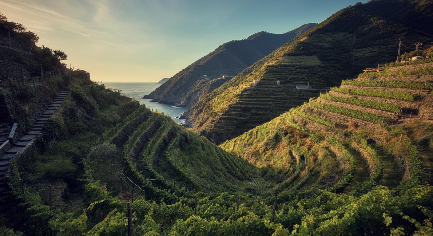Vineyards in Liguria