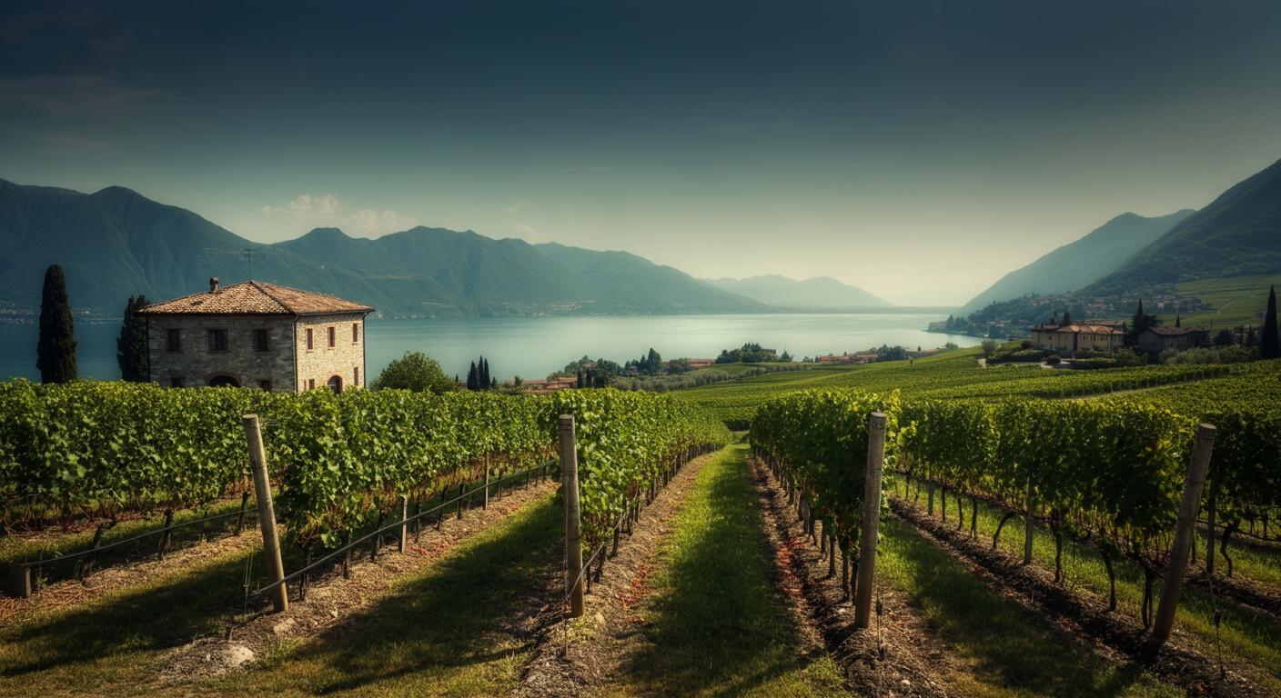 Vineyards in Lombardy