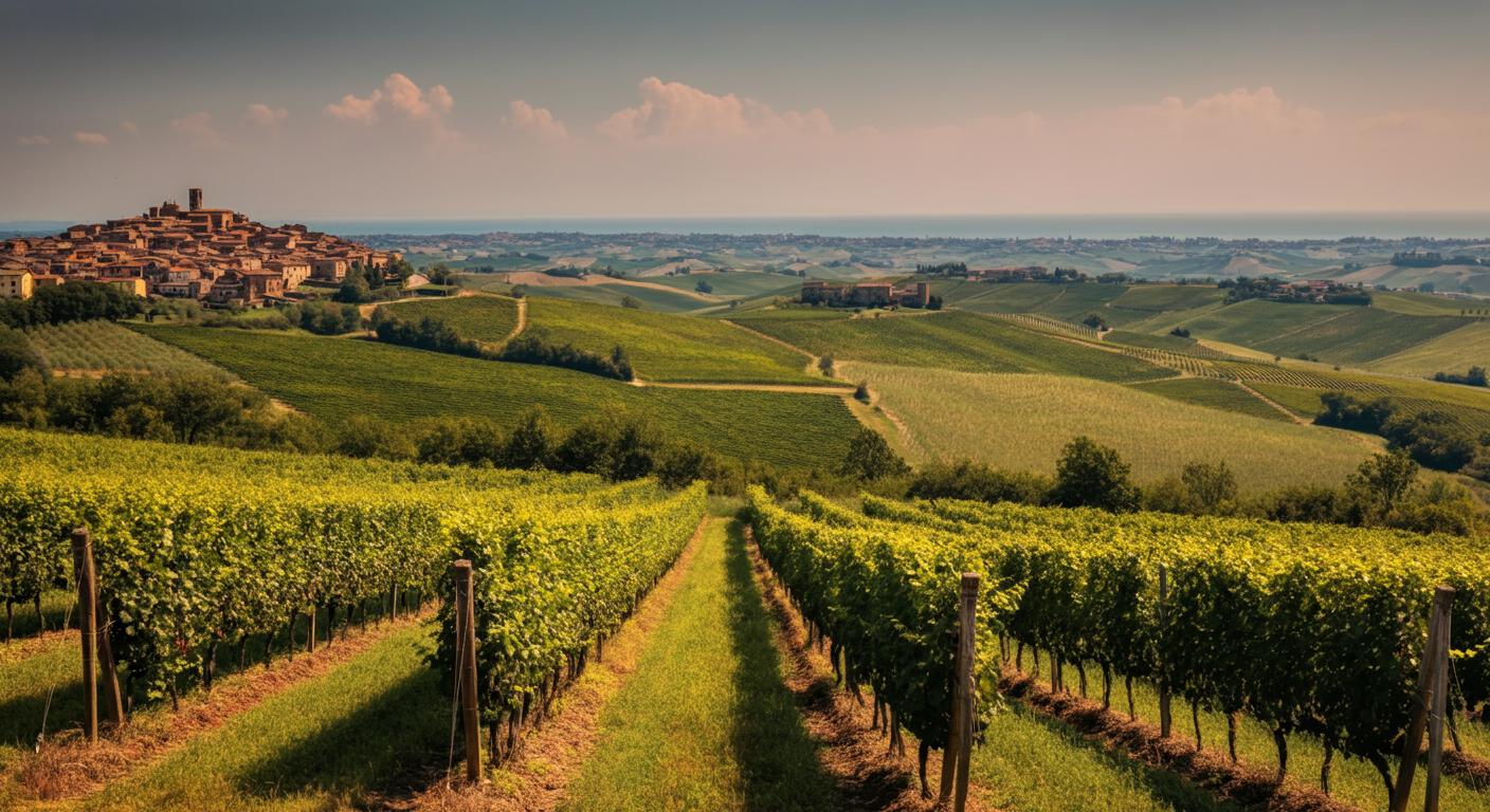 Vineyards in Marche