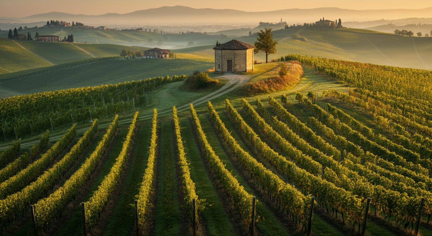 Vineyards in Piedmont