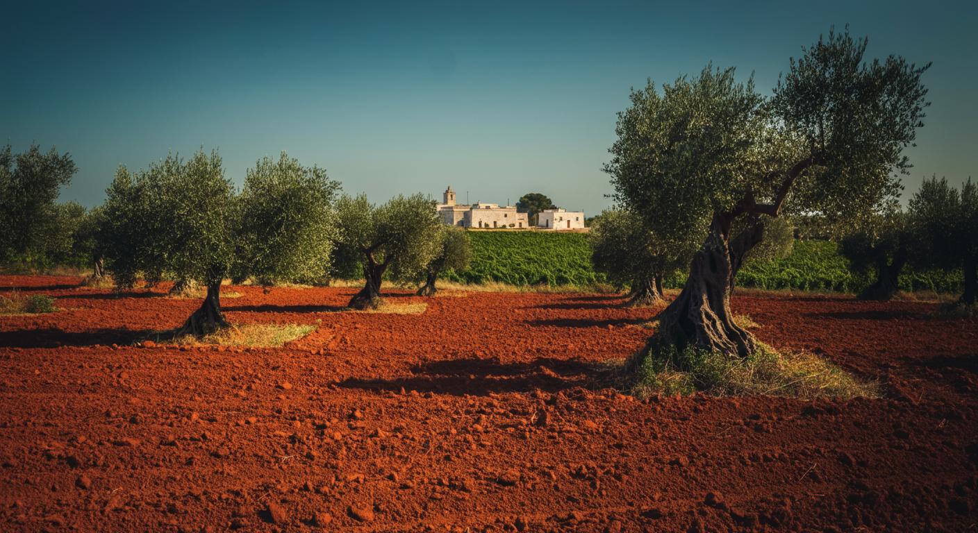 Vineyards in Puglia