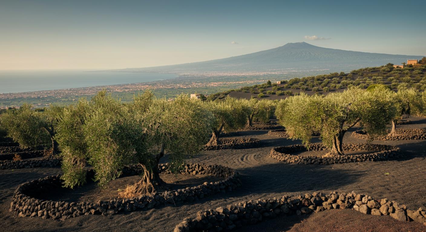 Vineyards in Sicily