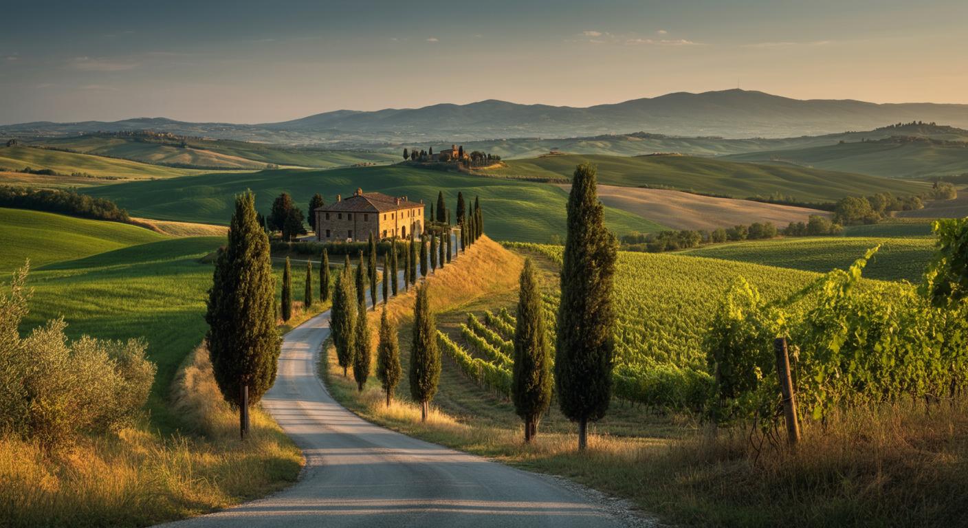 Vineyards in Tuscany